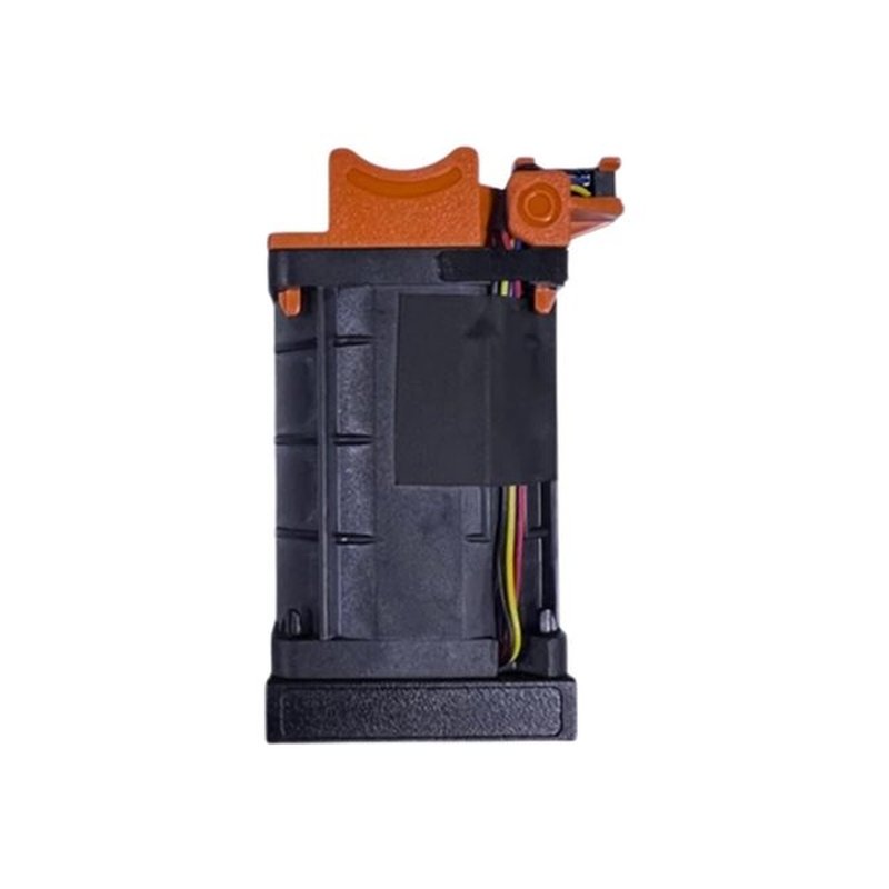 DELL 384-BDLJ sistema de refrigeración para ordenador Carcasa del ordenador Ventilador Negro, Naranja