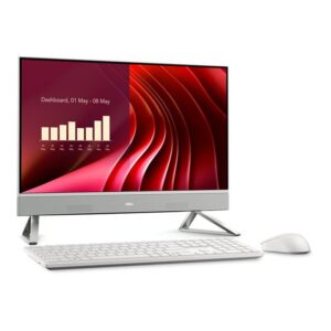 DELL EC24250 Intel Core 7 150U 60,5 cm (23.8") 1920 x 1080 Pixeles PC todo en uno 16 GB DDR5-SDRAM 1 TB SSD Windows 11 Pro Wi-Fi 6E (802.11ax) Perlado, Blanco