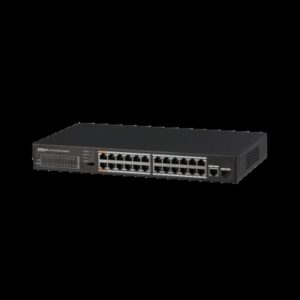 (DH-PFS3125-24ET-190) DAHUA SWITCH POE 24 PUERTOS + 1 GIGABIT COMBO RJ45/SFP