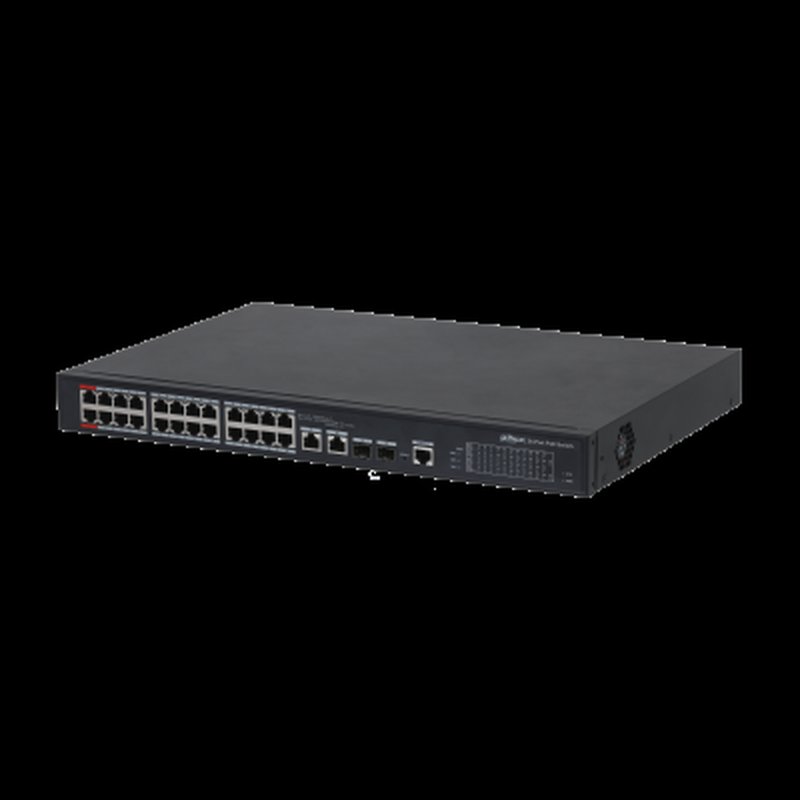 (DH-PFS4226-24ET-360-V3) DAHUA SWITCH L2 HI-POE 2.0 GESTIONABLE 24 PUERTOS 10/100 + 2 UPLINK COMBO GIGABIT/SFP (DH-PFS4226-24ET-360-V3) DAHUA SWITCH L2 HI-POE 2.0 GESTIONABLE 24 PUERTOS 10/100 + 2 UPLINK COMBO GIGABIT/SFP - Imagen 2