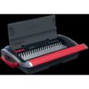 GBC CombBind CB15 Encuadernadora de canutillo 165 hojas Negro, Rojo