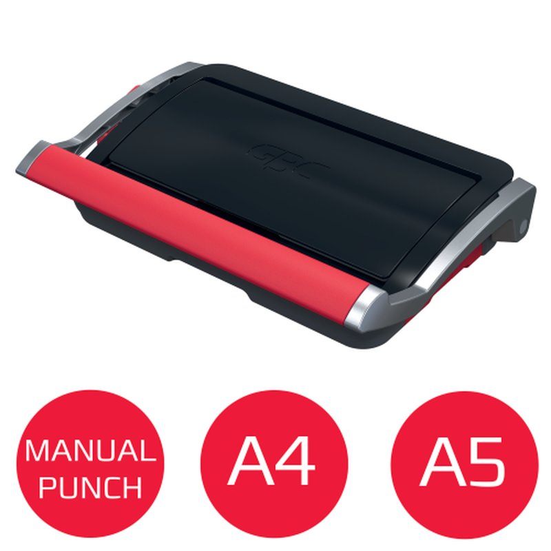 GBC CombBind CB15 Encuadernadora de canutillo 165 hojas Negro, Rojo - Imagen 5