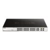 D-Link DGS-1210-28MP/E switch Gestionado L2 Gigabit Ethernet (10/100/1000) Energía sobre Ethernet (PoE) 1U Negro, Gris