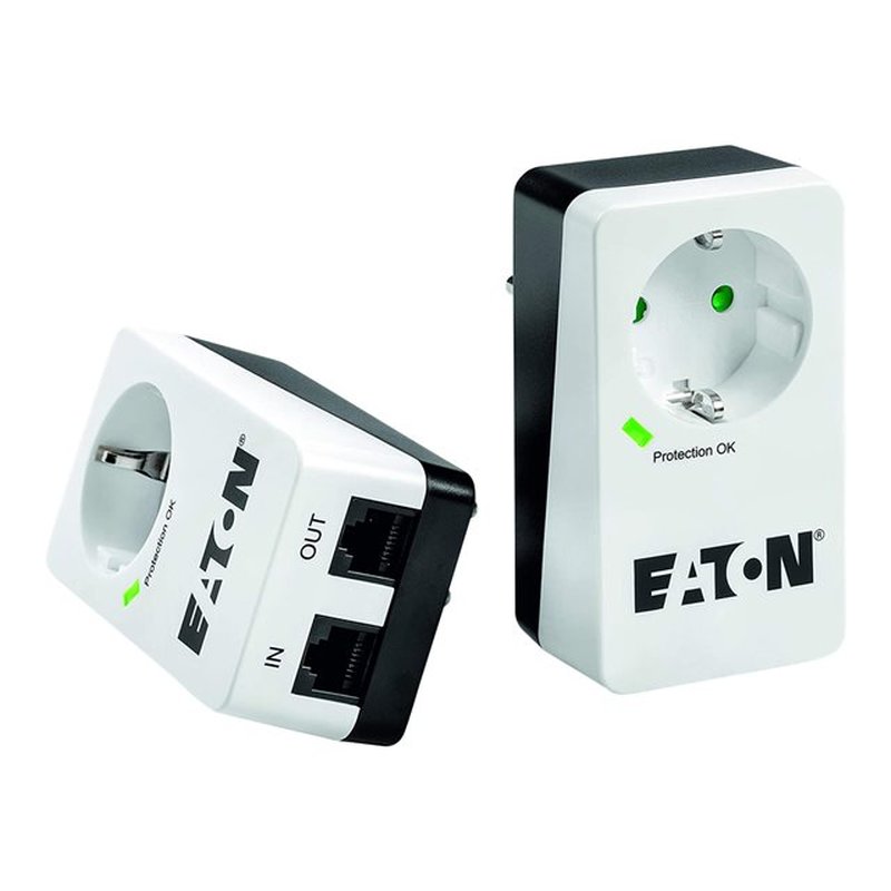 Eaton PB1TD limitador de tensión Negro, Blanco 1 salidas AC 220 - 250 V - Imagen 2