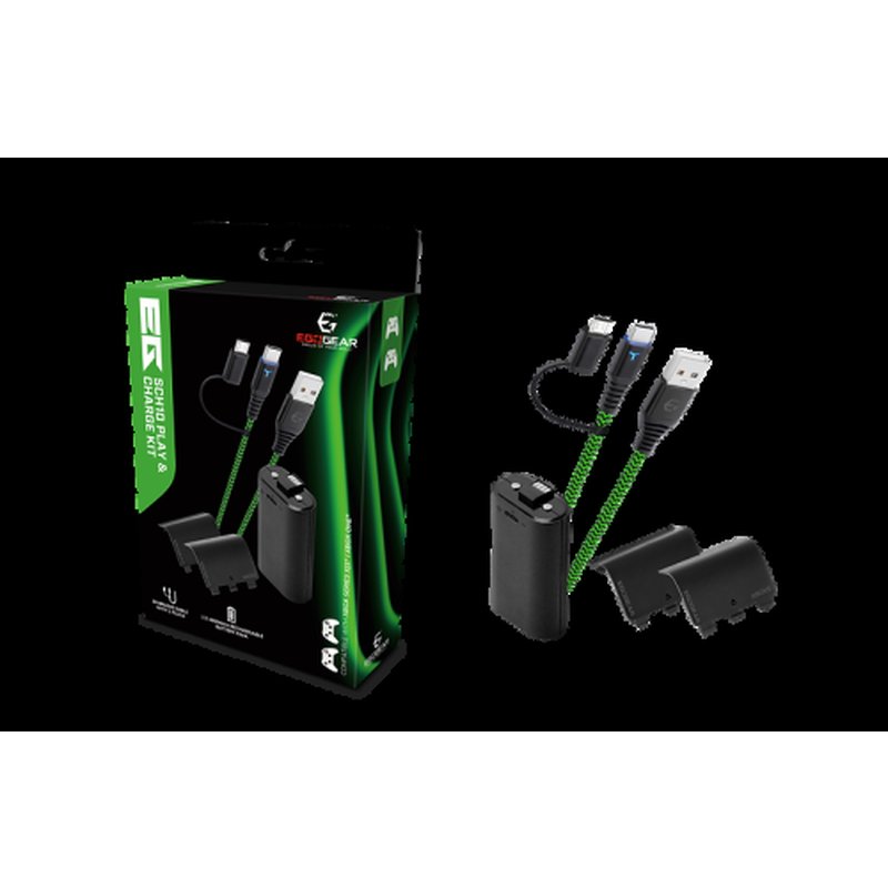 CARGADOR EGOGEAR SCH10 PLAY&CHARGE KIT 1800MAH XBOX SERIES/X/ONE CARGADOR EGOGEAR SCH10 PLAY&CHARGE KIT 1800MAH XBOX SERIES/X/ONE - Imagen 6