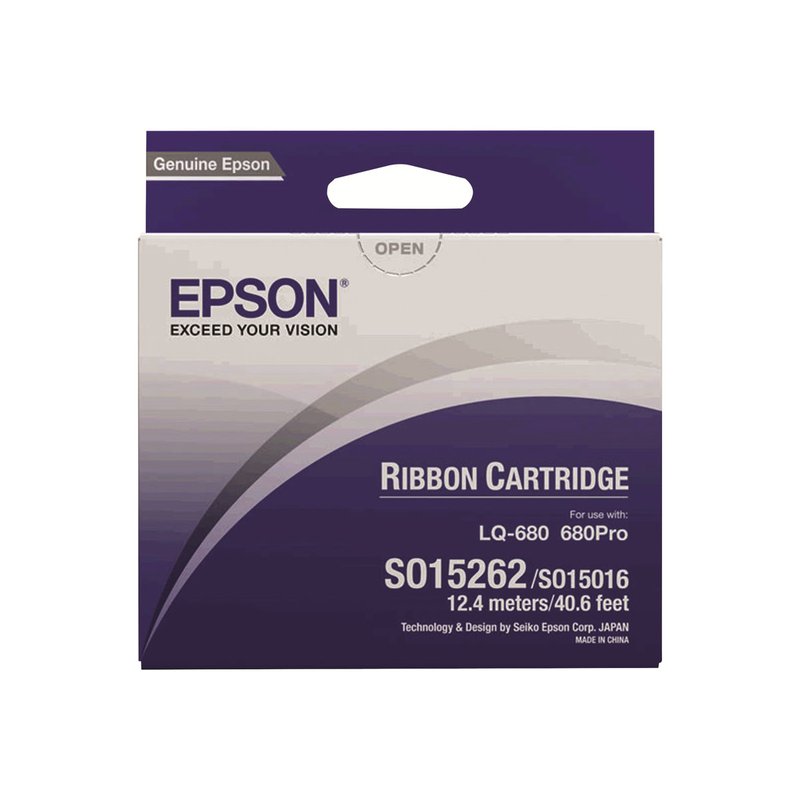 Epson Cartucho negro SIDM para LQ-670/680/pro/860/1060/25xx (C13S015262) Epson Cartucho negro SIDM para LQ-670/680/pro/860/1060/25xx (C13S015262)