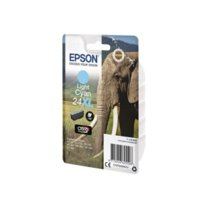 Epson Elephant Cartucho 24XL cian claro