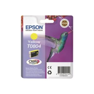Epson Hummingbird Cartucho T0804 amarillo
