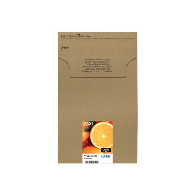 Epson Oranges Multipack 5-colours 33XL Claria Premium Ink EasyMail
