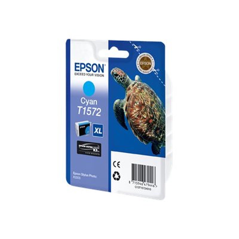 Epson Turtle Cartucho T1572 cian Epson Turtle Cartucho T1572 cian - Imagen 3