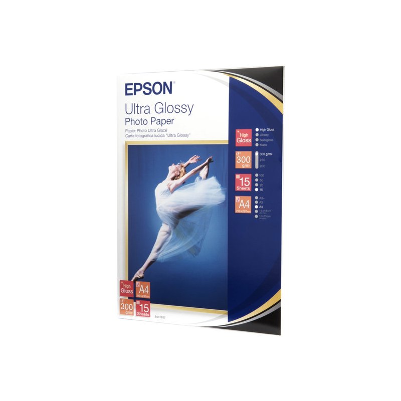 Epson Ultra Glossy Photo Paper - A4 - 15 Hojas Epson Ultra Glossy Photo Paper - A4 - 15 Hojas