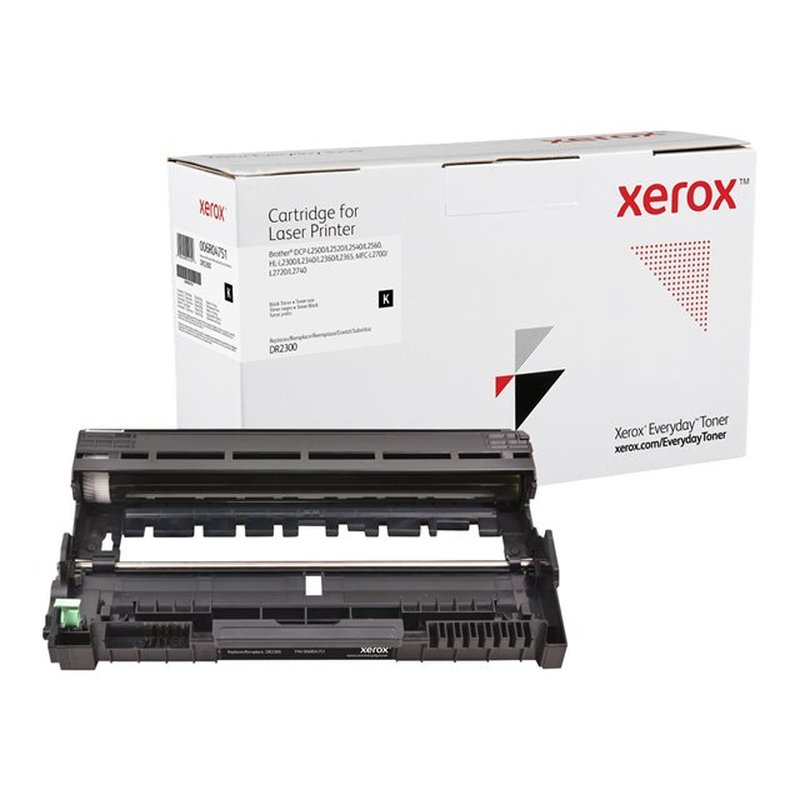 Everyday Tóner Negro compatible con Brother DR-2300, Rendimiento estándar - Imagen 2