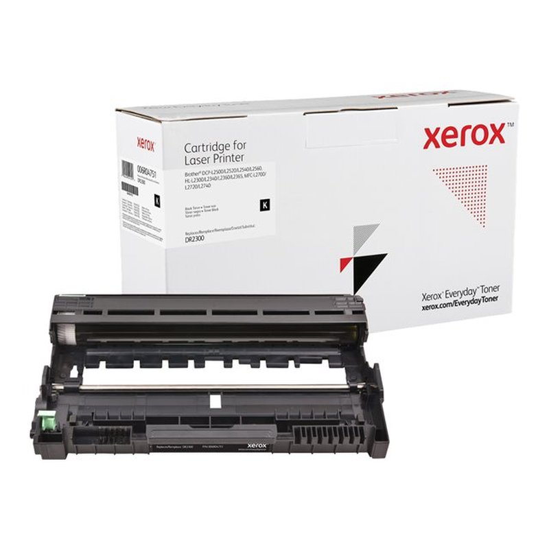 Everyday Tóner Negro compatible con Brother DR-2300, Rendimiento estándar - Imagen 3