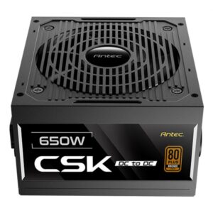 FUENTE ALIMENTACION ANTEC CSK650DC EC 80+ BRONZE ATX NEGRO
