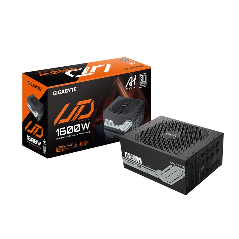 GIGABYTE UD1600PM PG5 AI TOP unidad de fuente de alimentación 1600 W 20+4 pin ATX ATX Negro GIGABYTE UD1600PM PG5 AI TOP unidad de fuente de alimentación 1600 W 20+4 pin ATX ATX Negro