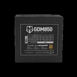 FUENTE ALIMENTACION NOX HUMMER GDM850W MODULAR ATX3.1 80+GOLD FUENTE ALIMENTACION NOX HUMMER GDM850W MODULAR ATX3.1 80+GOLD