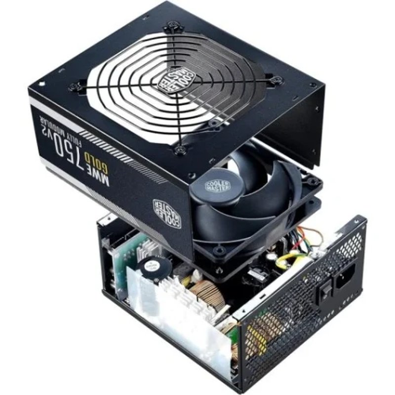FUENTE DE ALIMENTACION ATX 750W COOLER MASTER MWE PFC ACTIVO 80+ GOLD MODULAR - Imagen 4