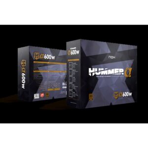 FUENTE ALIMENTACION NOX HUMMER ALPHA 600W 80+ BRONZE