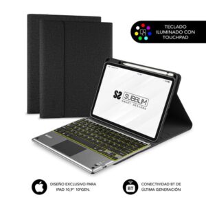 FUNDA TABLET SUBBLIM KEYTAB PRO + TECLADO BLUETOOTH TOUCHPAD BLACK IPAD 10.9" / 11" FUNDA TABLET SUBBLIM KEYTAB PRO + TECLADO BLUETOOTH TOUCHPAD BLACK IPAD 10.9" / 11"