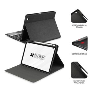 FUNDA TABLET SUBBLIM KEYTAB PRO + TECLADO BLUETOOTH TOUCHPAD BLACK IPAD 10.9" / 11" FUNDA TABLET SUBBLIM KEYTAB PRO + TECLADO BLUETOOTH TOUCHPAD BLACK IPAD 10.9" / 11"