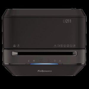 Fellowes Powershred LX211 triturador de papel Microcorte Negro
