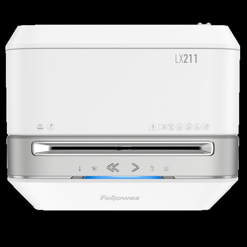 Fellowes Powershred LX21 triturador de papel Microcorte Gris, Blanco Fellowes Powershred LX21 triturador de papel Microcorte Gris, Blanco - Imagen 2