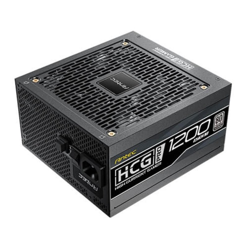 FUENTE ALIMENTACION ANTEC HCG1200 Pro P EC 1200W 80+ PLATINUM MODULAR ATX NEGRO FUENTE ALIMENTACION ANTEC HCG1200 Pro P EC 1200W 80+ PLATINUM MODULAR ATX NEGRO