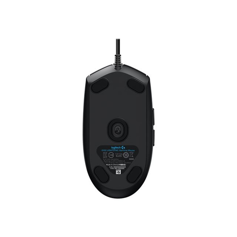 G102 LIGHTSYNC Gaming Mouse Black EER G102 LIGHTSYNC Gaming Mouse Black EER - Imagen 7