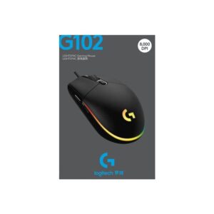 G102 LIGHTSYNC Gaming Mouse Black EER