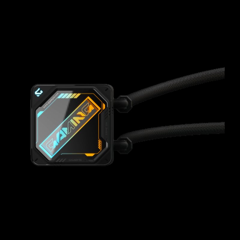 GIGABYTE GAMING 240 Refrigeración Líquida para CPU - 2x120mm Ventiladores ARGB, mecanismo de enclavamiento deslizante, DAISY-CHAIN, Compatible con Intel LGA 1851 y AMD AM5 - Imagen 4