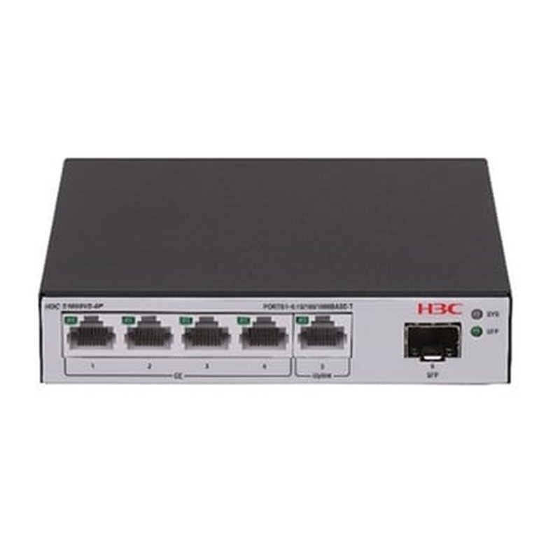 H3C S1600V2-6P L2 ETHERNET SWI H3C S1600V2-6P L2 ETHERNET SWI