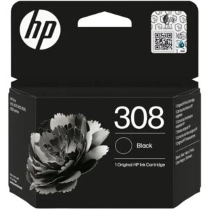 HP Cartucho de Tinta Original 308 negra (UE)