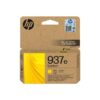HP Cartucho de Tinta Original EvoMore 937e amarilla