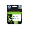 HP Cartucho de tinta Original 953XL de alto rendimiento cian