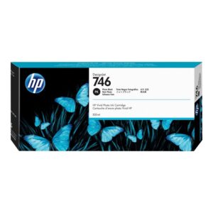HP Cartucho de tinta negro fotográfico DesignJet 746 de 300 ml
