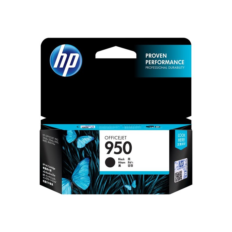 HP Cartucho de tinta original 950 negro HP Cartucho de tinta original 950 negro
