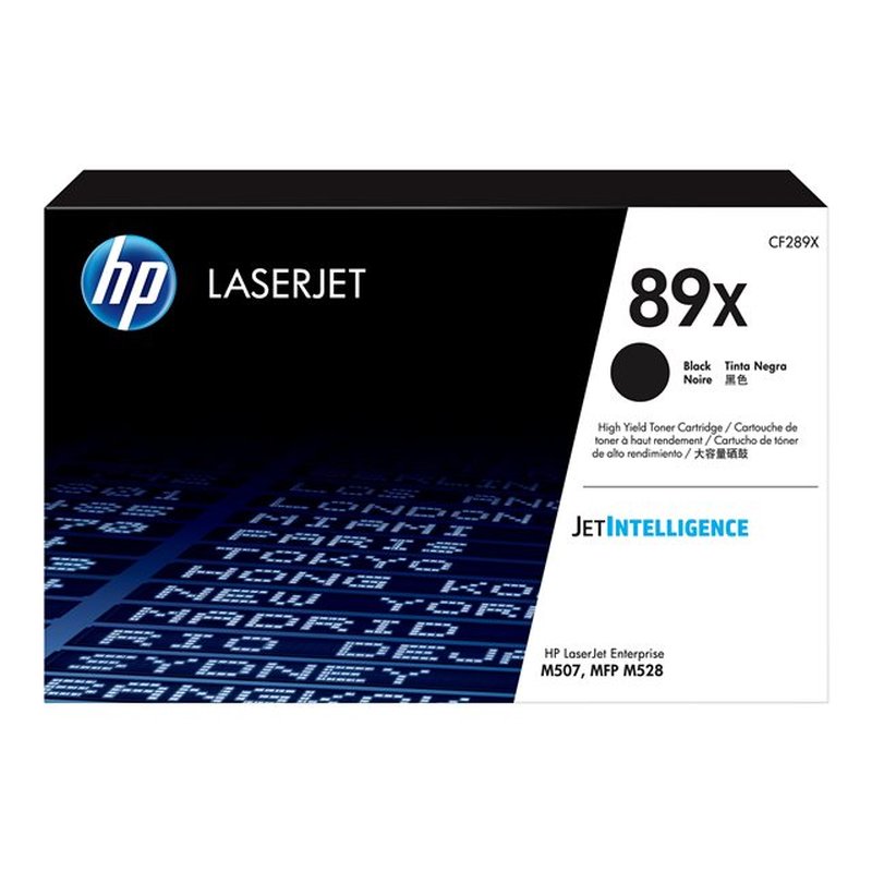 HP Cartucho de tóner Original LaserJet 89X negro de alta capacidad
