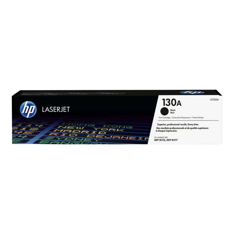 HP Cartucho de tóner original LaserJet 130A negro