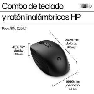 HP Conjunto de teclado y ratón inalámbricos 655 HP Conjunto de teclado y ratón inalámbricos 655