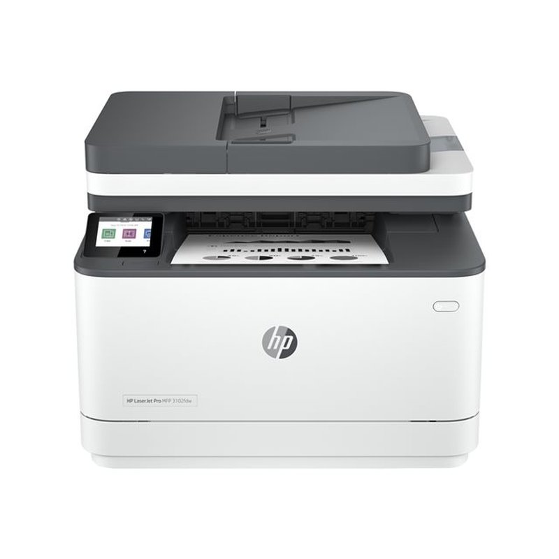 HP LaserJet Pro Impresora multifunción 3102fdw, Blanco y negro, Impresora para Pequeñas y medianas empresas, Imprima, copie, escanee y envíe por fax, Impresión a doble cara; Escanear a correo electrónico; Escanear a PDF - Imagen 2