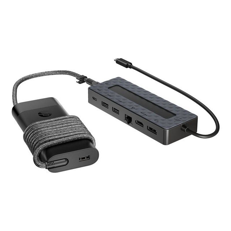 HP Universal USB-C Hub and Laptop Charger Combo HP Universal USB-C Hub and Laptop Charger Combo