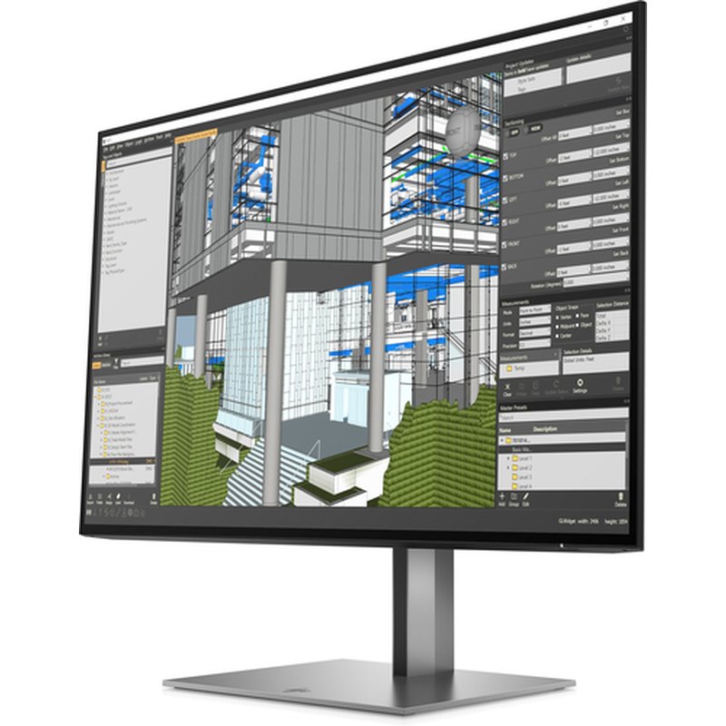 HP Z24n G3 61 cm (24") 1920 x 1200 Pixeles WUXGA LED Plata - Imagen 2