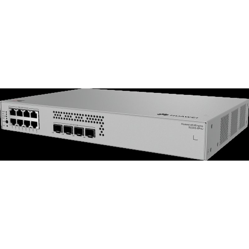 HUAWEI eKit S220S Series S220S-8P4J Gestionado L2 Gigabit Ethernet (10/100/1000) Energía sobre Ethernet (PoE) 1U Gris HUAWEI eKit S220S Series S220S-8P4J Gestionado L2 Gigabit Ethernet (10/100/1000) Energía sobre Ethernet (PoE) 1U Gris