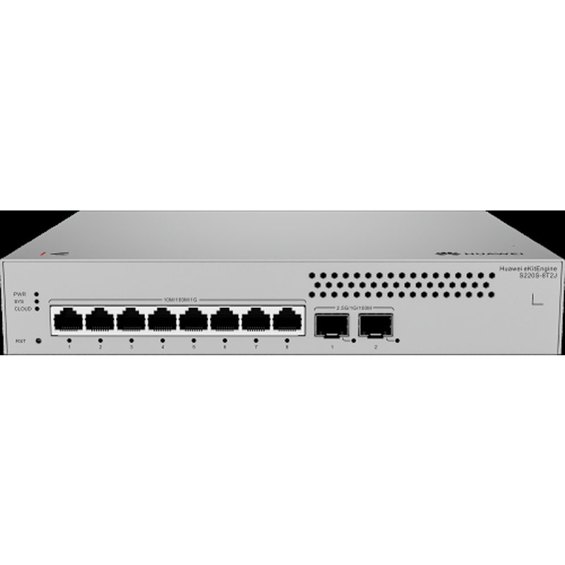 HUAWEI eKit S220S Series S220S-8T2J Gestionado L2 Gigabit Ethernet (10/100/1000) 1U Gris HUAWEI eKit S220S Series S220S-8T2J Gestionado L2 Gigabit Ethernet (10/100/1000) 1U Gris - Imagen 2
