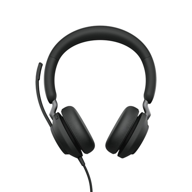 Jabra Evolve2 40 SE Auriculares Alámbrico Diadema Llamadas/Música USB Type-C / USB Type-A Negro Jabra Evolve2 40 SE Auriculares Alámbrico Diadema Llamadas/Música USB Type-C / USB Type-A Negro