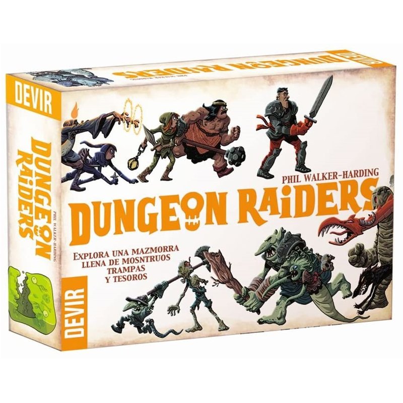 Juego Mesa Devir Dungeon Raiders Juego Mesa Devir Dungeon Raiders