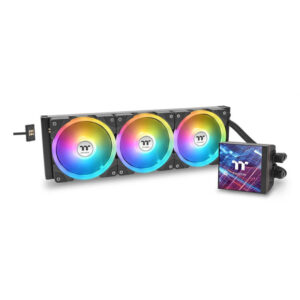 KIT REFRIGERACION LIQUIDA CPU THERMALTAKE MAGFLOE 420MM RGB BLACK 2011/1851/1700/1200/1156/1155/1151/AM2/AM3/AM4/AM5