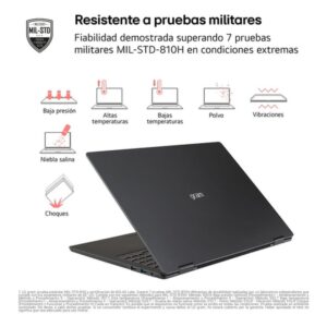LG Gram 14Z90T Intel Core Ultra 7 255H Portátil 35,6 cm (14") WUXGA 32 GB LPDDR5x-SDRAM 1 TB SSD Wi-Fi 6E (802.11ax) Windows 11 Pro Español Negro LG Gram 14Z90T Intel Core Ultra 7 255H Portátil 35,6 cm (14") WUXGA 32 GB LPDDR5x-SDRAM 1 TB SSD Wi-Fi 6E (802.11ax) Windows 11 Pro Español Negro