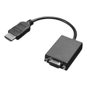 Lenovo HDMI / VGA 0,20 m Negro
