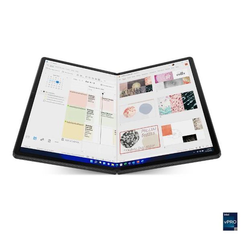 Lenovo ThinkPad X1 Fold 16 Intel® Core™ i7 i7-1260U Híbrido (2-en-1) 41,4 cm (16.3") Pantalla táctil 32 GB LPDDR5-SDRAM 1 TB SSD Wi-Fi 6E (802.11ax) Windows 11 Pro Negro